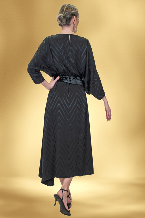 Rochie din viscoza cu broderie – CTN-82